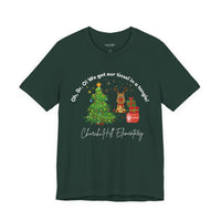 Churchill Elementary Tinsel in Tangle Christmas Shirt, Bella Canvas Unisex Tee - Holiday Xmas Gift Apparel, Festive School Spirit Outfit,