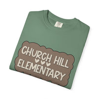 Church Hill Elementary Fall Comfort Colors T-Shirt - Thanksgiving