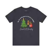 Churchill Elementary Tinsel in Tangle Christmas Shirt, Bella Canvas Unisex Tee - Holiday Xmas Gift Apparel, Festive School Spirit Outfit,