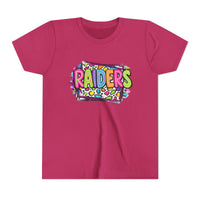 'Raiders' Graffiti Youth Bella Canvas T-shirt