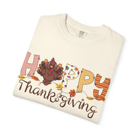 Comfort Colors Unisex Happy Thanksgiving T-Shirt
