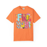 Fri-Yay Fizzy Pop Cartoon Letters Comfort Colors T-Shirt