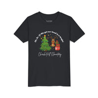 'We Got Our Tinsel in a Tangle' Church Hill Elementary Bella Canvas Youth T-shirt