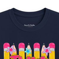 Third Grade Kids Tee — Bright Pencil Back-to-School Shirt