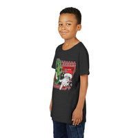 Six Seven Grinch and Santa T-Shirt - Bella Canvas Youth
