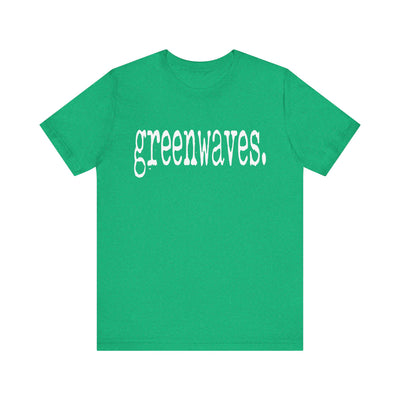 Green Waves T-Shirt, West Point Tee, Unisex Jersey Top