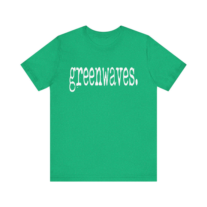 Green Waves T-Shirt, West Point Tee, Unisex Jersey Top