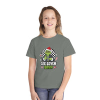 Grinch 67 Christmas Retro Youth Tee Comfort Colors T-shirt
