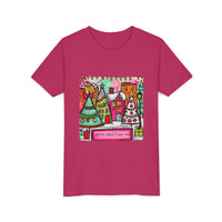 Festive Youth Tee - Christmas Shirt, Holiday Gift, Kids T-Shirt, Colorful Winter Apparel, Cute Seasonal Wear