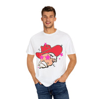 Preppy Mascot, Ole Miss Rebels, Colonol Reb Comfort Colors Garment Dyed Unisex Tee, College Football t-shirt