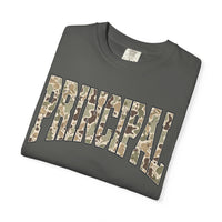 'Principal' Camo Graphic Comfort Colors T-Shirt