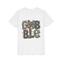 'Gobbler' Girly Thanksgiving Youth Bella Canvas T-shirt