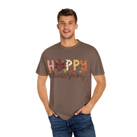 Comfort Colors Unisex Happy Thanksgiving T-Shirt