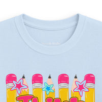 Third Grade Kids Tee — Bright Pencil Back-to-School Shirt