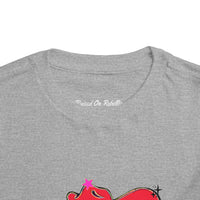Toddler Bella Canvas Tee. Preppy Mascot T-shirt for girls, Colonel Reb outfit, Ole Miss Rebels football outfit, College Football, SEC