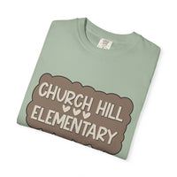 Church Hill Elementary Fall Comfort Colors T-Shirt - Thanksgiving