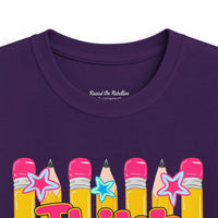 Third Grade Kids Tee — Bright Pencil Back-to-School Shirt