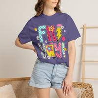 Fri-Yay Fizzy Pop Cartoon Letters Comfort Colors T-Shirt