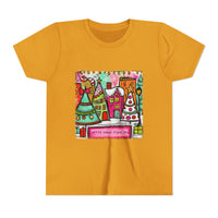 Festive Youth Tee - Christmas Shirt, Holiday Gift, Kids T-Shirt, Colorful Winter Apparel, Cute Seasonal Wear