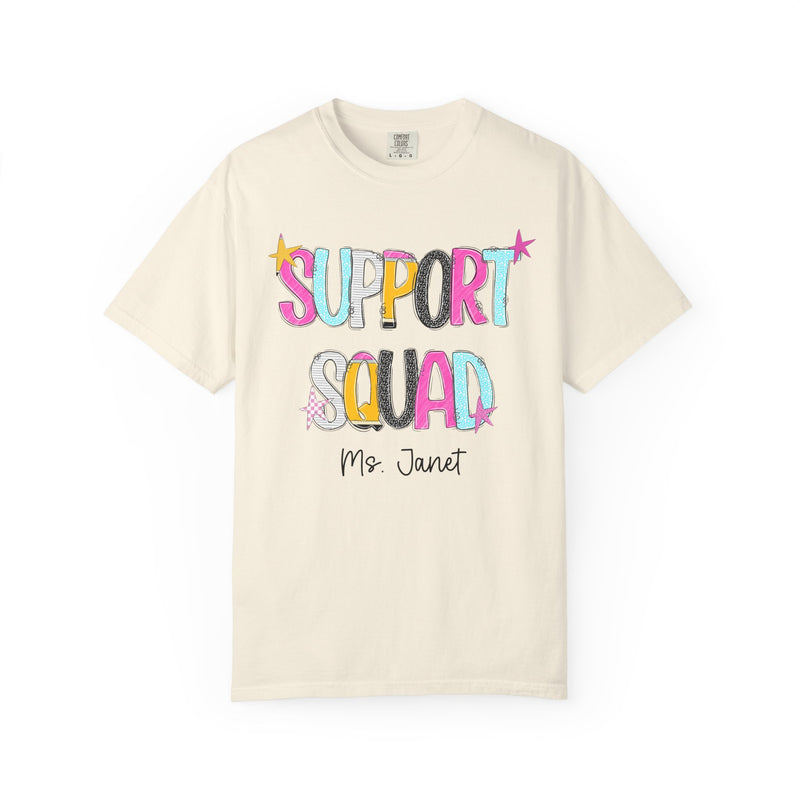 Support Squad Tee — Mrs. Janet