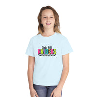 Neon Retro 'Oak Hill Raiders' Youth Comfort Colors T-shirt
