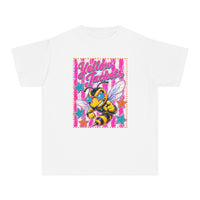 Yellow Jackets Pink Stars and Stripes Comfort Colors Youth T-shirt
