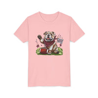 Bella Canvas Youth Vintage Bulldog Pride Football t-shirt, MSU Bulldogs, Starkville MS, Athletics, College Football, Bulldog Pride