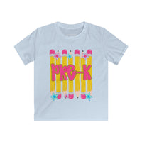 Kids Tee — Pink Pencils 'Pre-K' Back-to-School Graphic Shirt