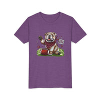 Bella Canvas Youth Vintage Bulldog Pride Football t-shirt, MSU Bulldogs, Starkville MS, Athletics, College Football, Bulldog Pride