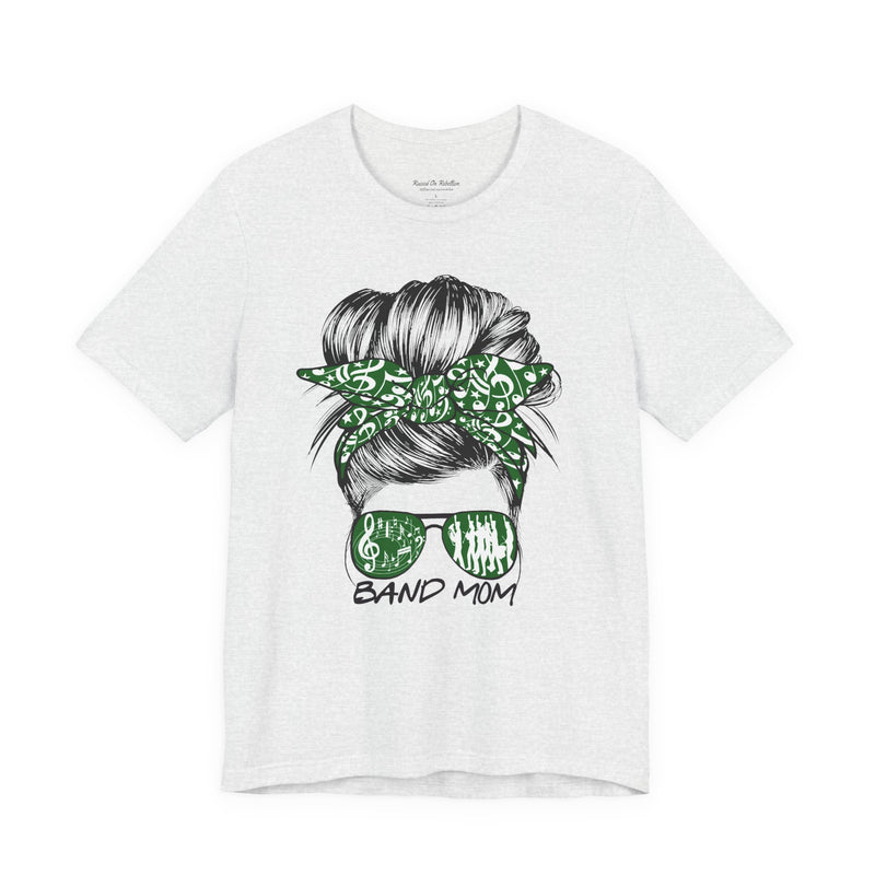 Band Mom Messy Bun Bella Canvas t-shirt