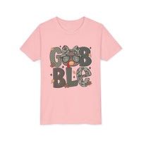 'Gobbler' Girly Thanksgiving Youth Bella Canvas T-shirt