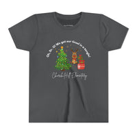 'We Got Our Tinsel in a Tangle' Church Hill Elementary Bella Canvas Youth T-shirt