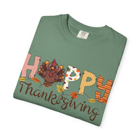 Comfort Colors Unisex Happy Thanksgiving T-Shirt