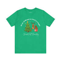 Churchill Elementary Tinsel in Tangle Christmas Shirt, Bella Canvas Unisex Tee - Holiday Xmas Gift Apparel, Festive School Spirit Outfit,
