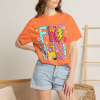 Fri-Yay Fizzy Pop Cartoon Letters Comfort Colors T-Shirt