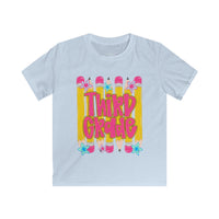 Third Grade Kids Tee — Bright Pencil Back-to-School Shirt