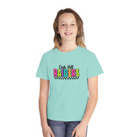 Neon Retro 'Oak Hill Raiders' Youth Comfort Colors T-shirt