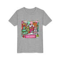 Festive Youth Tee - Christmas Shirt, Holiday Gift, Kids T-Shirt, Colorful Winter Apparel, Cute Seasonal Wear