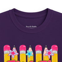 Fourth Grade Kids T‑Shirt — Colorful Pencil Back to School Tee