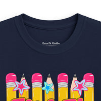 Fourth Grade Kids T‑Shirt — Colorful Pencil Back to School Tee