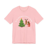 Churchill Elementary Tinsel in Tangle Christmas Shirt, Bella Canvas Unisex Tee - Holiday Xmas Gift Apparel, Festive School Spirit Outfit,