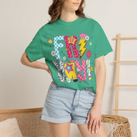 Fri-Yay Fizzy Pop Cartoon Letters Comfort Colors T-Shirt