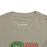 Bella Canvas Toddler Christmas Tee, 67 Grinch and Santa t-shirt