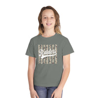 Camo Striped 'Raiders' Comfort Colors Youth T-shirt