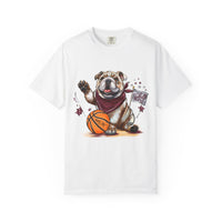 Comfort Colors Bulldog T-Shirt | Unisex Garment-Dyed Tee for Basketball, Athletics, MSU, Starkville MS