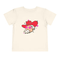 Toddler Bella Canvas Tee. Preppy Mascot T-shirt for girls, Colonel Reb outfit, Ole Miss Rebels football outfit, College Football, SEC