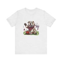 Cute Bella Canvas Vintage Bulldog Pride Football T-shirt, Unisex Short Sleeve Shirt, Athletics, Sports Fan Shirt, Starkville MS