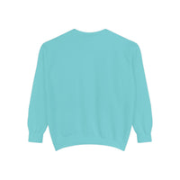 Neon Thanksgiving Turkey Comfort Colors Unisex Crewneck Sweatshirt