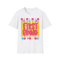 First Grade Women's T‑Shirt — Cute Back to School Pencil Design