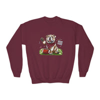 Gildan Crewneck Youth Sweatshirt, Vintage Bulldog Pride football t-shirt, MSU Bulldogs, Starkville MS, College Football, Athletics